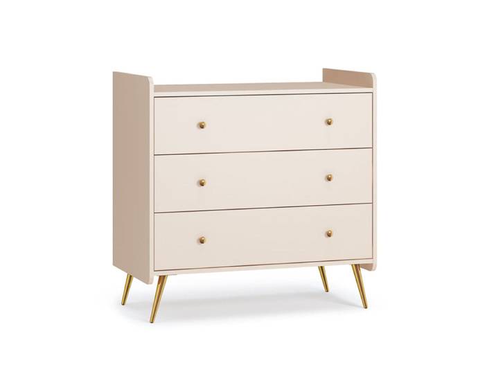 Commode 3 tiroirs Vox Lunea Cachemire