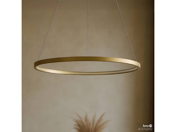 Suspension LED Circle I Ø 60cm Doré/Doré Module LED