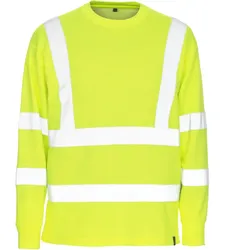 Warnschutz Sweatshirt "MELITA" Safe Classic - 3XL - flourgelb