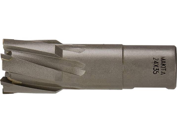 Makita Carotteuse HSS (ø24mm\, longueur 35mm\, convient pour acier / métal)