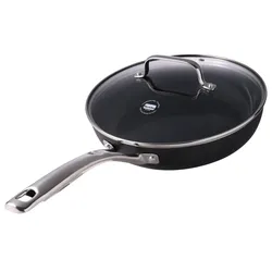 Berndes Schmorpfanne mit Glasdeckel CLASSIC - B/H/T ca. 28.00x8.40x48.30