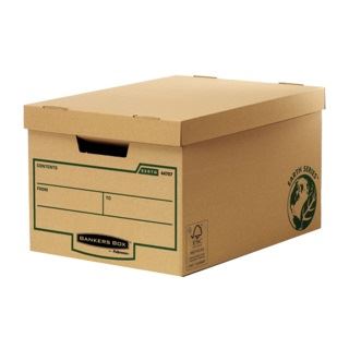 Fellowes BANKERS BOX EARTH Große Archiv-/Transportbox 10St