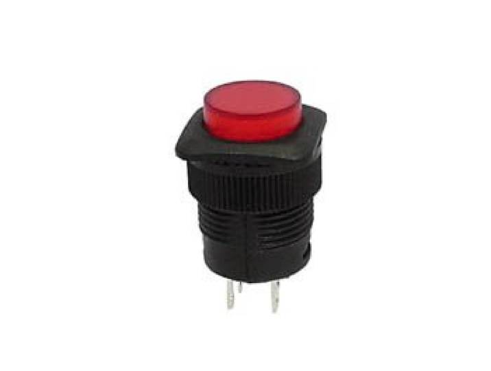VELLEMAN - R1394A/B drukschakelaar, LED-bel, blauw 300093