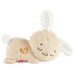 Fisher-Price Spieluhr Soothe & Settle Bunny aus Plüsch für Babys und anpassbare Spieluhr mit Bewegung