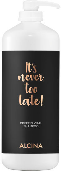 1250ml Alcina It's never too late Coffein Vital Shampoo
