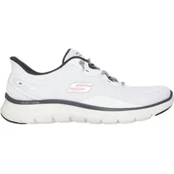 SKECHERS Damen Slipper FLEX APPEAL 5.0-EASY BREEZY, Größe 37,5 in Weiß Weiß