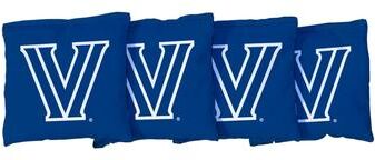 Skip's Garage Villanova Wildcats Dark Blue Cornhole Bags