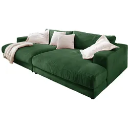 BIG SOFA XL MADELINE Smaragdgrün Cord