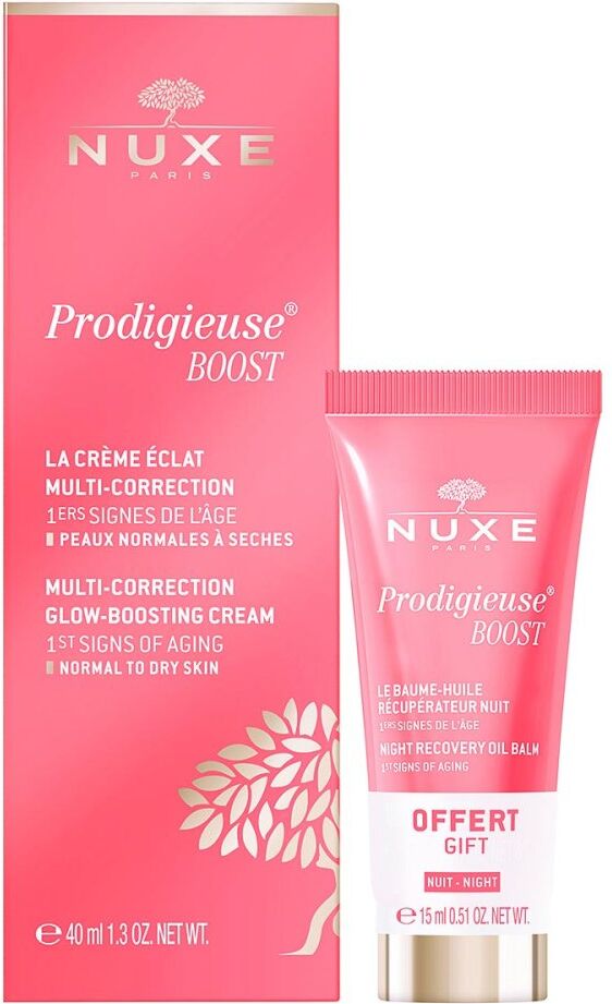 Nuxe Pboost Creme 40ml+grat.ölbalsam Nacht 15ml