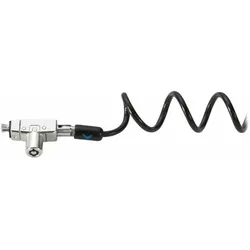 Kensington Slim N17 2.0 Portable Keyed Laptop Lock for Wedge-Shaped Slots
