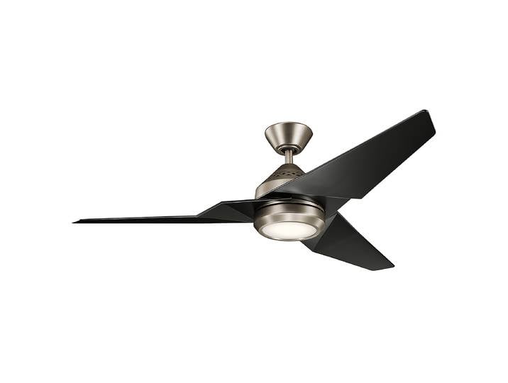 Deckenventilator Jade 152 x 35 x 152cm Schwarz