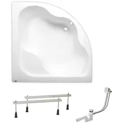 Laguna Samanta Plus Eckbadewanne SIKOSM1400APN