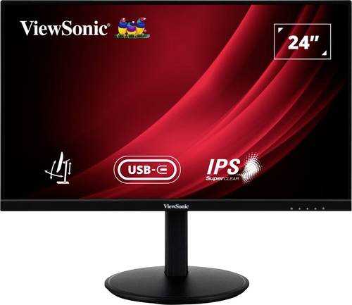 Viewsonic VG2409-MHDU-2 LED-Monitor EEK E (A - G) 60.5 cm (23.8 Zoll) 1920 x 1080 Pixel 16:9 4 ms HDMI, DisplayPort, Audio, stereo (3.5 mm Klinke)
