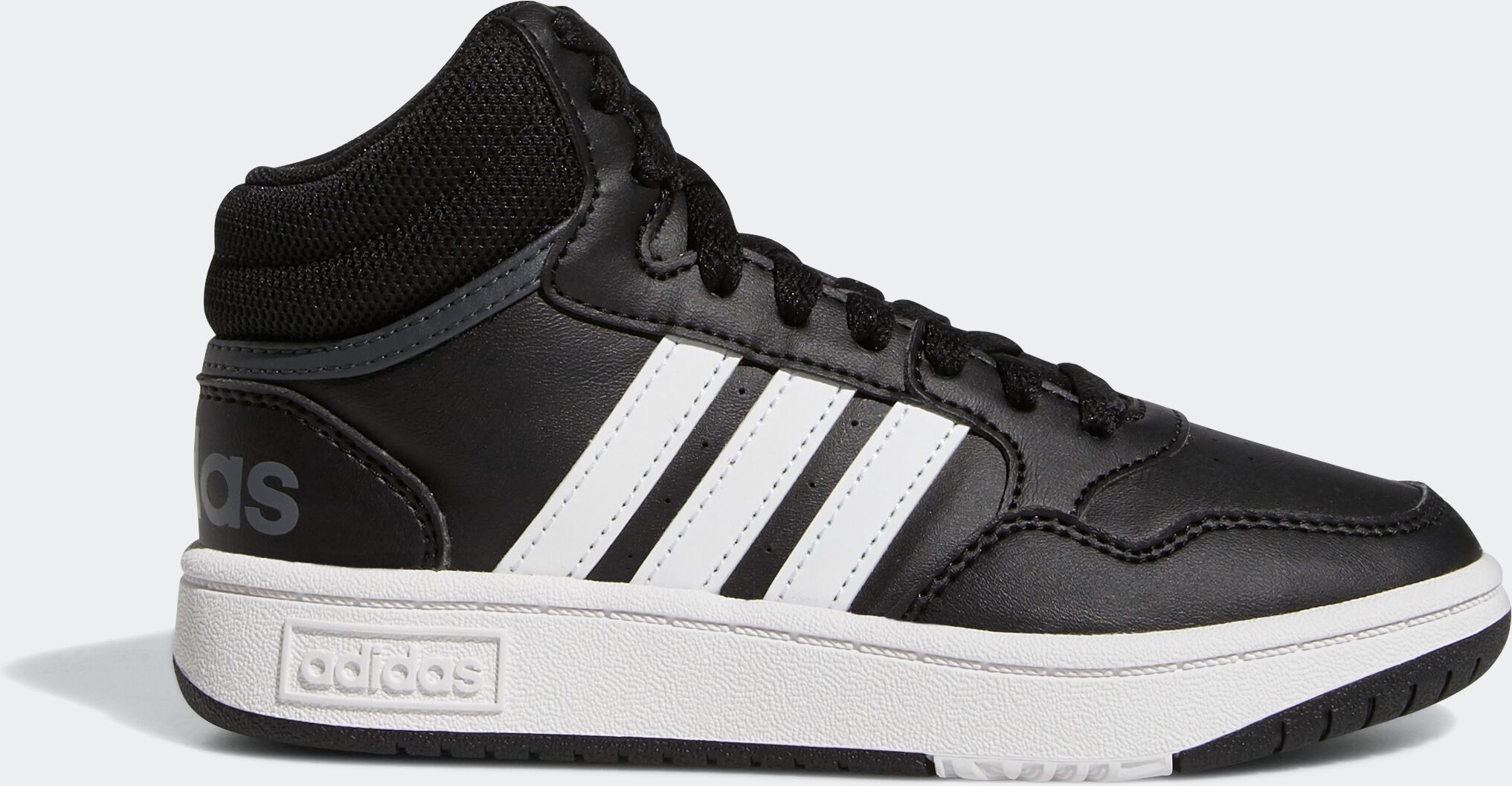 Adidas Sportswear "HOOPS MID 3.0 K" core schwarz, cloud weiß, grau six 32