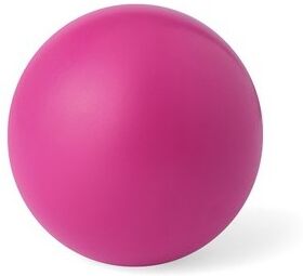 Balle anti-stress personnalisable Lasap PU fuchsia
