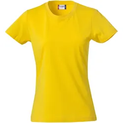 CLIQUE Basic T-Shirt Damen 10 - lemon XXL
