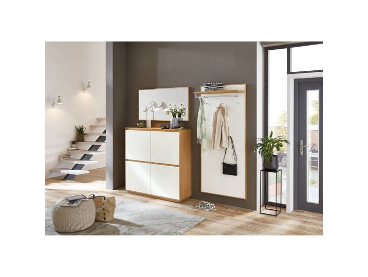 Porte-manteau mural V100 II 83cm Blanc/Blanc