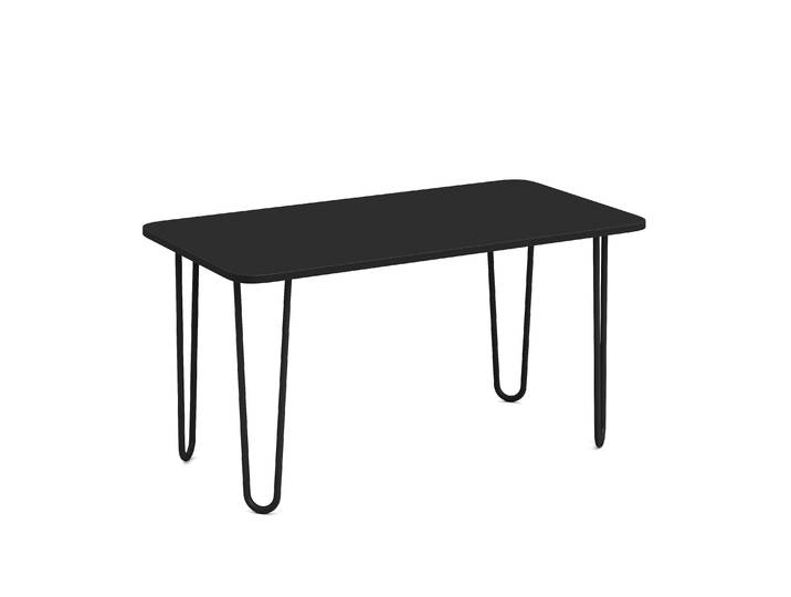 Beistelltisch HENRIK 90 x 48 x 45 cm schwarz