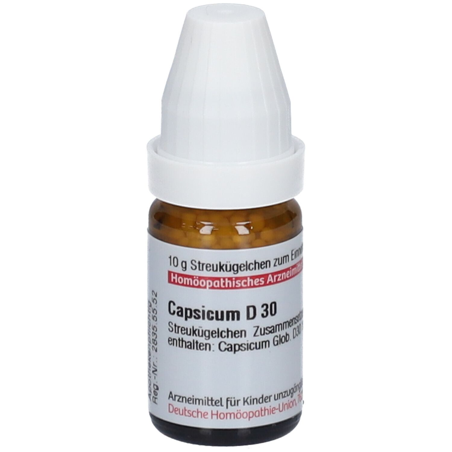 Capsicum D 30 Globuli 10 g