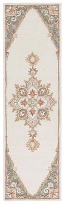 SAFAVIEH Handmade Metro Ughetta Floral Medallion Wool Rug