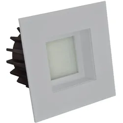 Rutec LED55919WW HV-LED Strahler 9W WW 60° IP44 chrommatt
