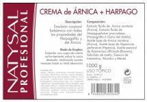 Natysal Arnica & Harpagophytum Cream 1 Kg