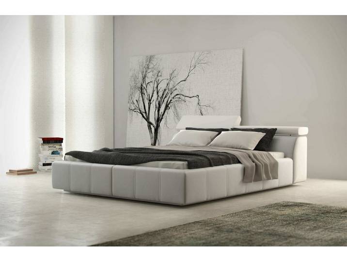 Xlmoebel Polsterbett Doppelbett mit Designer-Polsterung in modernem Design (Bett), Hergestellt in Europa