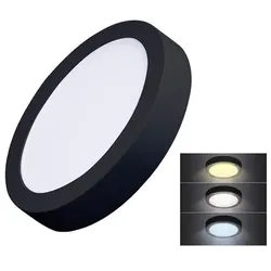 Solight LED Lichtpanel Schwarz WD170-B