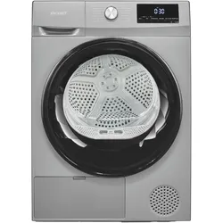 EXQUISIT Wärmepumpentrockner "TWP703-010D", Energieeffizienz: D (A-G), grau, B:59,5cm H:84,5cm T:54cm, Trockner, Wärmepumpentechnologie für weniger Energieverbrauch, sehr sparsam