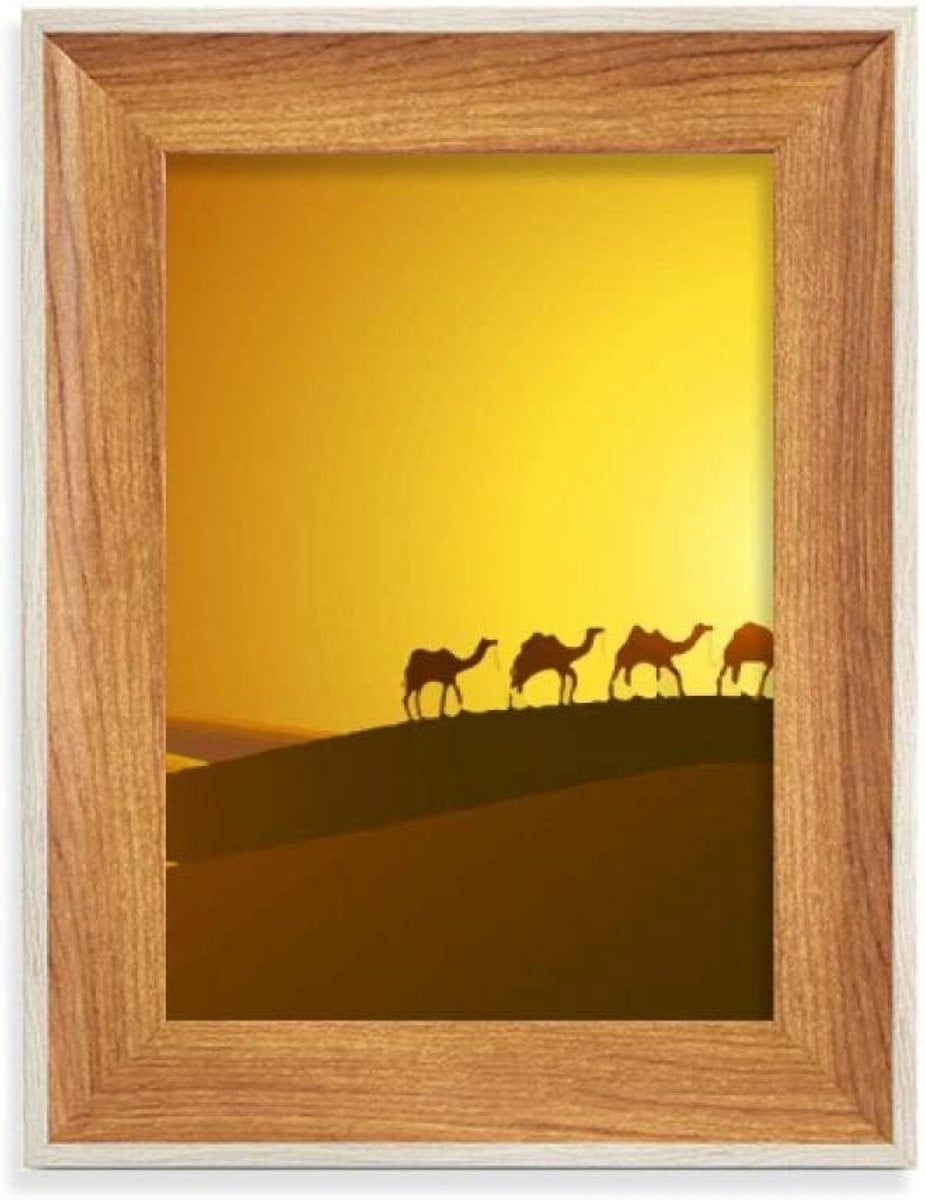 Houten Fotolijst Desktop Display Zwart 10x15 cm