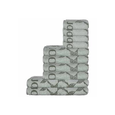 Handtuch JOOP "Handtuch 10er Pack", grün (salbei), B:50cm, Obermaterial: 100% Baumwolle CO., Handtücher