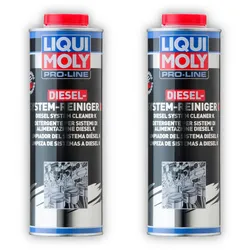 2x Additiv LIQUI MOLY 5144 Pro-Line Diesel System Reiniger K Ablagerungen 1 Liter