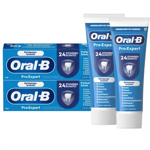 Oral-B Zahnpasta Pro-Expert Professioneller, Schutz, antibakteriell, je 75ml, 2 Stück