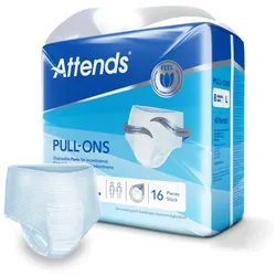 Attends Pull-Ons 8 Large, 100-140 cm Hüftumfang 16 St