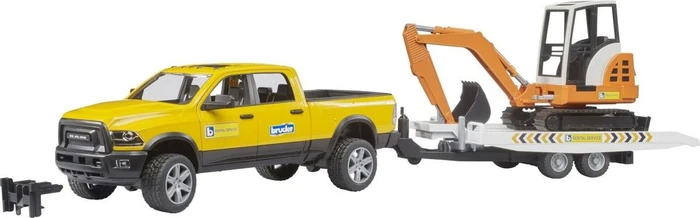 Bruder RAM Rental Service mit Minibagger