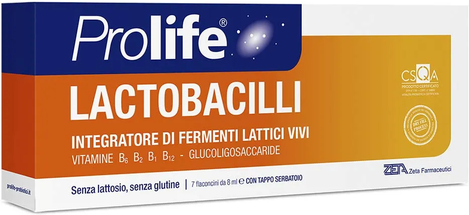 ZETA FARMACEUTICI SpA Prolife Lactobacilli, 7 Flaconcini