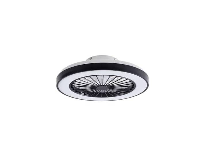 Lindby LED Deckenventilator mit Lampe Teleo dimmbar Leselampe (Modern) in Schwarz (1 flammig,) - Ventilator Wohnzimmerleuchte