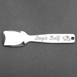Gourmet-Löffel "Jingle Bells" Sterling-Silber