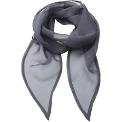 Premier Workwear Damen Chiffonschal 'Colours' Tuch PR740 steel (ca. pantone 7545) 98 x 16,5 cm