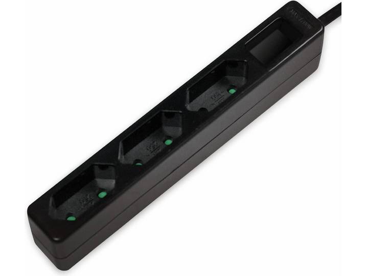 LOGILINK LogiLink LPS229B power extension 1.5 m 3 AC outlet(s) Indoor Black