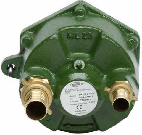 Zapfwellenpumpe für die Bewässerung Ferroni ML 20, Anschlüsse 30-19 mm