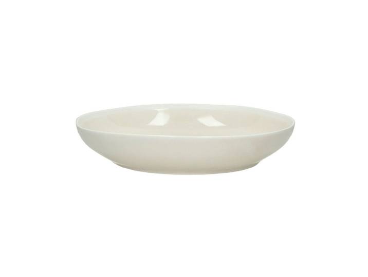 Assiette creuse en porcelaine beige, ronde, uni - Pomax, Biscotti
