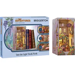 Revell Book Nook 00543 Tiny Adventures - Bridgerton Into the Light , Handgefertigte Miniaturwelten zum Zusammenbauen