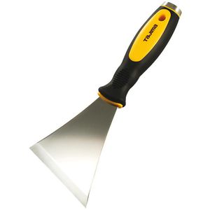 Tajima Spachtel SCR-N95, Scrap-Rite, Breite 95mm, Malerspachtel aus Stahl, mit Kunststoffgriff