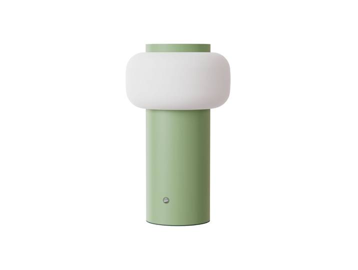 Lampe portable LED extérieur jardin réglable vert 22,5 cm