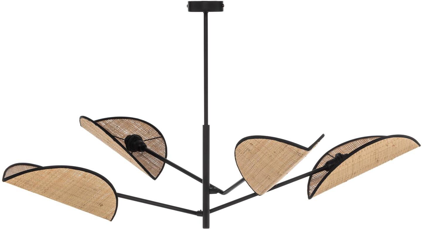 Hängelampe Vene EMIBIG LIGHTING, dimmbar, schwarz, für Wohn- / Esszimmer, Metall, Pendelleuchte
