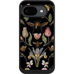 Nivocase Handyhülle für Google Pixel 10a Hülle NIVOpure Case Schwarz Biene Blumenkranz Blüte (Google Pixel 10a), Smartphone Hülle, Schwarz