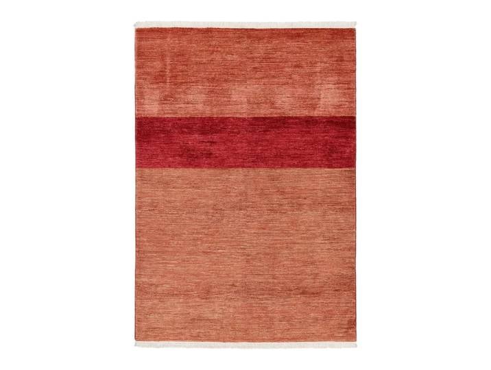 moderner Orientteppich Polaris, Johann Jakob, rot, Schurwolle
