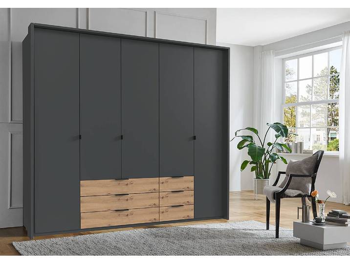 Passepartout 228cm Schwarz Spanplatte, foliert