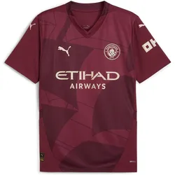 Puma, Herren, Fussballtrikot, ausweichtrikot manchester city 2024/25 (XS), Rot
